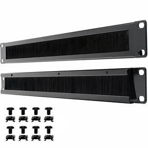 1U Brush Panel Rack Mount Cable Management19In Black 2-Pack | Rackmount or Wall Mount Brush Panel 1Ubrush panel rack mount 1U Brush Panel Rack Mount Cable Management19In Black 2-Pack | Rackmount or Wall Mount Brush Panel 1Ubrush panel rack mount