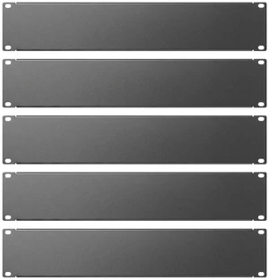 2U Screw Mount Blank Panel, Heavy-Duty Cold Rolled Steel Rack Filler Panel | Premium German Craftsmanship 19 Inch Server Network Rack Blind Baffle, Black Rack Spacer for Cabinet Enclosure 5 Pack 2U Screw Mount Blank Panel, Heavy-Duty Cold Rolled Steel Rack Filler Panel | Premium German Craftsmanship 19 Inch Server Network Rack Blind Baffle, Black Rack Spacer for Cabinet Enclosure 5 Pack