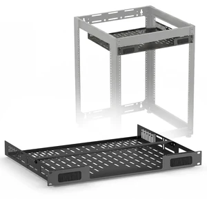 Custom 1U Rack Shelf for EERO Gateway, 14" Deep, Fits 19" | Custom Fit for EERO Gateway, 1U Rack Shelf with Cable Management Cutouts on both Front and Sides for a professional finish Custom 1U Rack Shelf for EERO Gateway, 14" Deep, Fits 19" | Custom Fit for EERO Gateway, 1U Rack Shelf with Cable Management Cutouts on both Front and Sides for a professional finish