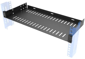 1U Vented Rack Shelf 8" Deep 44 lbs Capacity No Front Lip | Cantilever Rack Mount Shelf for Server, Data, IT, AV, Sound Equipment in 19" Server Rack or Network Cabinets (8) 1U Vented Rack Shelf 8" Deep 44 lbs Capacity No Front Lip | Cantilever Rack Mount Shelf for Server, Data, IT, AV, Sound Equipment in 19" Server Rack or Network Cabinets (8)