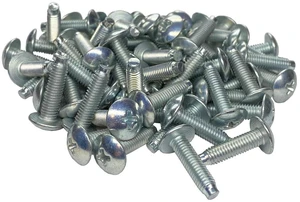 10-32 Truss Rack Screws | Zinc | 50 Pack | USA-made 50-pack of 10-32 zinc rack screws. Cold-hardened steel with pilot points prevents stripping in server racks. 10-32 Truss Rack Screws | Zinc | 50 Pack | USA-made 50-pack of 10-32 zinc rack screws. Cold-hardened steel with pilot points prevents stripping in server racks.