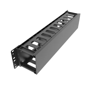 2U Plastic 19" Rack Mount Cable Management 12 Slots | Disassembled Horizontal Rack Mount Organizer (2U440) 2U Plastic 19" Rack Mount Cable Management 12 Slots | Disassembled Horizontal Rack Mount Organizer (2U440)