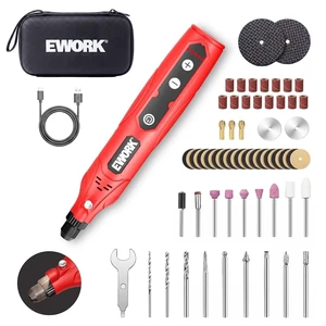 71PCS Mini Rotary Tool, 5-Speed Rotary Tool Kit for DIY Enthusiasts | 8000-23000RPM, 2000mAh, Portable Case, Engraving Pen for Polishing, Drilling, Carving, 3D Printer Sanding 71PCS Mini Rotary Tool, 5-Speed Rotary Tool Kit for DIY Enthusiasts | 8000-23000RPM, 2000mAh, Portable Case, Engraving Pen for Polishing, Drilling, Carving, 3D Printer Sanding
