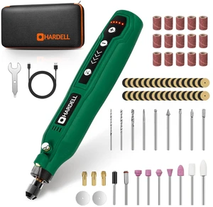 Mini Cordless Rotary Tool 4V Green | 3.7V, 5,000-18,000 RPM, Ultra-Light, USB-C Charging,LED Work Light for Sanding, Polishing, Engraving, Drilling Mini Cordless Rotary Tool 4V Green | 3.7V, 5,000-18,000 RPM, Ultra-Light, USB-C Charging,LED Work Light for Sanding, Polishing, Engraving, Drilling
