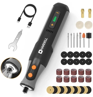 8V Cordless Rotary Tool Kit, 5Speed, 28000RPM for DIY Craft | cordless design, black,42pcs accessories for sanding, polishing, engraving, grinding & drilling for home DIY projects. 8V Cordless Rotary Tool Kit, 5Speed, 28000RPM for DIY Craft | cordless design, black,42pcs accessories for sanding, polishing, engraving, grinding & drilling for home DIY projects.