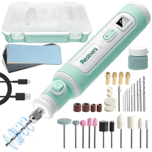 52pcs Cordless Rotary Tool Kit for Resin Jewelry DIY Crafts | Resin Drill & Polishing Kit, Drilling, Polishing, Sanding, Grinding, 8-Speed Adjustable, Type-C Charging, For Jewelry Making 52pcs Cordless Rotary Tool Kit for Resin Jewelry DIY Crafts | Resin Drill & Polishing Kit, Drilling, Polishing, Sanding, Grinding, 8-Speed Adjustable, Type-C Charging, For Jewelry Making