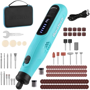3.6V Cordless Rotary Tool Kit with 135PC Accessories | Lightweight, Type-C Rechargeable, 6 Variable Speed,Sanding, Polishing, Carving, Cutting, Drilling, DIY Crafts 3.6V Cordless Rotary Tool Kit with 135PC Accessories | Lightweight, Type-C Rechargeable, 6 Variable Speed,Sanding, Polishing, Carving, Cutting, Drilling, DIY Crafts