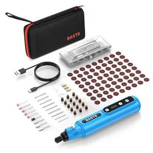 Mini Cordless Rotary Tool Kit - 5 Speed 18000RPM, 109 Accessories Type-C Charging Power Rotary Tool for 3D Printing, DIY Crafts, Sanding, Polishing, Drilling, Etching, Engraving (BLUE) Mini Cordless Rotary Tool Kit - 5 Speed 18000RPM, 109 Accessories Type-C Charging Power Rotary Tool for 3D Printing, DIY Crafts, Sanding, Polishing, Drilling, Etching, Engraving (BLUE)