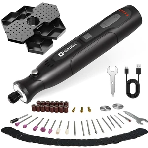 Mini Cordless Rotary Tool for 3D Printer Sanding with 360 LED Light | 5 Speed 5000-18000RPM, 2000mAh 70pcs Kit Power Rotary Tools for Light-Duty DIY & Polishing Carving and Craft Projects Mini Cordless Rotary Tool for 3D Printer Sanding with 360 LED Light | 5 Speed 5000-18000RPM, 2000mAh 70pcs Kit Power Rotary Tools for Light-Duty DIY & Polishing Carving and Craft Projects