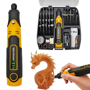 Resin Drill 3D Printed Resin Cured Sanding and Polishing Tool Kit | Mini Tepy-C Cordless Electric Rotary Sander, with 58 Attachments for Drilling, Sanding and Polishing 3D Printed Resin Models Resin Drill 3D Printed Resin Cured Sanding and Polishing Tool Kit | Mini Tepy-C Cordless Electric Rotary Sander, with 58 Attachments for Drilling, Sanding and Polishing 3D Printed Resin Models