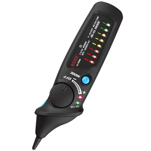 AVD06 Non Contact Voltage Tester Dual Mode AC Voltage Detector Pen 12-1000V | Adjustable Sensitivity Buzzer Alarm Live Wire Judgment with 8 LED AVD06 Non Contact Voltage Tester Dual Mode AC Voltage Detector Pen 12-1000V | Adjustable Sensitivity Buzzer Alarm Live Wire Judgment with 8 LED