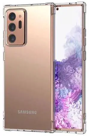 For Samsung Galaxy Note 20 Ultra Clear Anti-Yellowing - Shockproof Airbag Bumper Gel TPU Case For Samsung Galaxy Note 20 Ultra Clear Anti-Yellowing - Shockproof Airbag Bumper Gel TPU Case