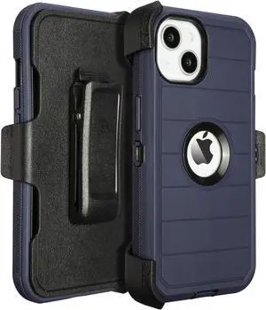 Case For iPhone 15 Pro Max Shockproof Defender Rugged Case Holster W/Belt Clip Case For iPhone 15 Pro Max Shockproof Defender Rugged Case Holster W/Belt Clip