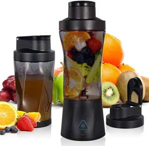Personal Blender Wireless 24oz Cordless Mini 360 Watt Portable Blender-for Smoothies Freshly Squeezed Juices 6000mAh Self Cleaning and BPA Free Portable Juicer with 6 Sharp Blade Carbon Black Personal Blender Wireless 24oz Cordless Mini 360 Watt Portable Blender-for Smoothies Freshly Squeezed Juices 6000mAh Self Cleaning and BPA Free Portable Juicer with 6 Sharp Blade Carbon Black