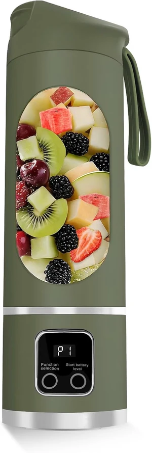 Portable Blender for Smoothies, 500ML USB Rechargeable Juicer Cup Portable Blender for Smoothies, 500ML USB Rechargeable Juicer Cup
