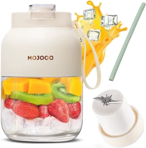 Portable Smoothie Blender - 24oz Personal Blenders for Shakes and Smoothies - Cordless/Rechargeable Juice Blender with Stainless Steel Blade for Office, Gym, Camping, Travel Portable Smoothie Blender - 24oz Personal Blenders for Shakes and Smoothies - Cordless/Rechargeable Juice Blender with Stainless Steel Blade for Office, Gym, Camping, Travel