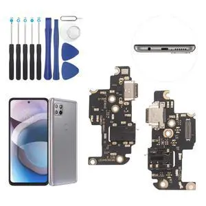Dock Connector for Motorola Moto One 5G ACE USB Charging Port Flex Cable Replacement for Motorola G 5G XT2113 Type C Charger Dock Board Connector with Kit Dock Connector for Motorola Moto One 5G ACE USB Charging Port Flex Cable Replacement for Motorola G 5G XT2113 Type C Charger Dock Board Connector with Kit