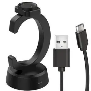 Charger Dock for Amazfit Bip 6/Active 2/Active 2 Square Smrtwatch, Charger Replacement Upgraded Magnetic Watch Charging Stand with 3.3Ft USB-C Charging Cable Charger Dock for Amazfit Bip 6/Active 2/Active 2 Square Smrtwatch, Charger Replacement Upgraded Magnetic Watch Charging Stand with 3.3Ft USB-C Charging Cable