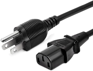 UL Listed Monitor Power Cord 10ft Personal Computer PC 10A 125V | Vizio 3 Prong for Plasma bravia uhd smart TV, Supply Plug Replacement (IEC320C13) Universal AC Cable UL Listed Monitor Power Cord 10ft Personal Computer PC 10A 125V | Vizio 3 Prong for Plasma bravia uhd smart TV, Supply Plug Replacement (IEC320C13) Universal AC Cable
