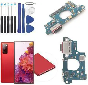 Dock Connector for Samsung Galaxy S20 FE 5G USB Charging Port Flex Cable Replacement for G781B G781V Type C Charger Dock Board Connector with Tools Dock Connector for Samsung Galaxy S20 FE 5G USB Charging Port Flex Cable Replacement for G781B G781V Type C Charger Dock Board Connector with Tools