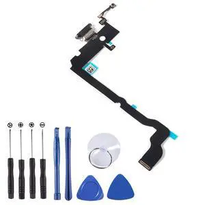 Replacement Dock Connector Charging Port Flex Cable Compatible with iPhone Xs MAX Flex Cable incl Tools (for iPhone Xs MAX Black) Replacement Dock Connector Charging Port Flex Cable Compatible with iPhone Xs MAX Flex Cable incl Tools (for iPhone Xs MAX Black)