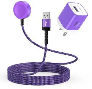 for Samsung Watch Charger Magnetic Fast Charging Cable Compatible Galaxy Watch 8/8 Classic/FE 7 Ultra/6/6 Classic/5 Pro/5/4/3/Active2,5 V 1A USB Fast Charger Adapter with 3FT Wireless Charging Dock for Samsung Watch Charger Magnetic Fast Charging Cable Compatible Galaxy Watch 8/8 Classic/FE 7 Ultra/6/6 Classic/5 Pro/5/4/3/Active2,5 V 1A USB Fast Charger Adapter with 3FT Wireless Charging Dock