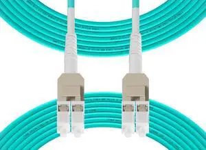 Uniboot OM4 LC to LC Fiber Patch Cable, Multi-Mode Duplex Fiber Optic Cable Jumper Optical Patch Cord 10GB, 50/125m,LSZH Jacket,Length Options: 0.2M(7inch)-100M(328ft), 5M(16ft) Uniboot OM4 LC to LC Fiber Patch Cable, Multi-Mode Duplex Fiber Optic Cable Jumper Optical Patch Cord 10GB, 50/125m,LSZH Jacket,Length Options: 0.2M(7inch)-100M(328ft), 5M(16ft)