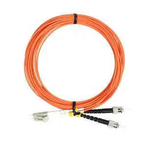 1M LC to ST Fiber Optic Patch Cable Multimode OM1 Duplex 62.5/125µm Optical Patch Cord 1G/10G Fiber Optic Cable LC-ST 1 Meter (3.2ft) 1M LC to ST Fiber Optic Patch Cable Multimode OM1 Duplex 62.5/125µm Optical Patch Cord 1G/10G Fiber Optic Cable LC-ST 1 Meter (3.2ft)