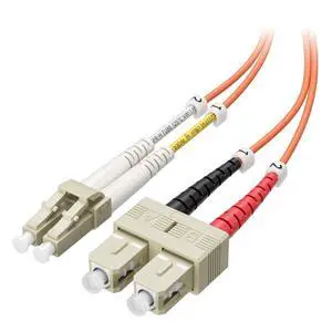 OFNP Plenum Multimode Duplex OM1 Fiber Cable 9.8 Feet / 3m (10Gb, SC to LC, 62.5/125 Fiber Optic Cable, LC to SC Patch Cord) OFNP Plenum Multimode Duplex OM1 Fiber Cable 9.8 Feet / 3m (10Gb, SC to LC, 62.5/125 Fiber Optic Cable, LC to SC Patch Cord)