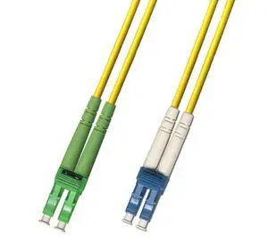 3M Singlemode Duplex Fiber Optic Cable (9/125) - LC/APC to LC/UPC 3M Singlemode Duplex Fiber Optic Cable (9/125) - LC/APC to LC/UPC