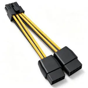 NVIDIA Graphics Card Power Cable 030-0571-000 CPU 8 Pin Male to Dual PCIe 8 Pin Female Adapter for Tesla K80/M40/M60/P40/P100 4.7 inches (2-Pack) (12cm) NVIDIA Graphics Card Power Cable 030-0571-000 CPU 8 Pin Male to Dual PCIe 8 Pin Female Adapter for Tesla K80/M40/M60/P40/P100 4.7 inches (2-Pack) (12cm)