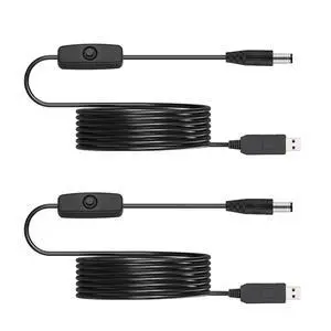 12V USB Power Adapter Cord for Baby Car Camera with Inline Switch, 2 Packs 5V to DC 12V Voltage Step Up Converter Boost Cable for Powering Dash Cam, GPS, Router, Small Devices 12V USB Power Adapter Cord for Baby Car Camera with Inline Switch, 2 Packs 5V to DC 12V Voltage Step Up Converter Boost Cable for Powering Dash Cam, GPS, Router, Small Devices