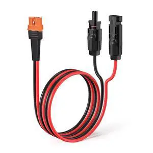 10AWG 2FT Solar to XT60i Cable 2 10 25 35 50 75 100FT Solar Connector to XT60i Adapter Cable for Portable Power Station (2FT) 10AWG 2FT Solar to XT60i Cable 2 10 25 35 50 75 100FT Solar Connector to XT60i Adapter Cable for Portable Power Station (2FT)