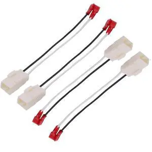 4 Pack 72-6514 Speaker Wire Harness Adapter Plug Compatible with Jeep Wrangler Chrysler Town & Country Speaker Harness Adapter Compatible with Dodge Dakota Front Rear Door Speaker Wire Harness Adapter 4 Pack 72-6514 Speaker Wire Harness Adapter Plug Compatible with Jeep Wrangler Chrysler Town & Country Speaker Harness Adapter Compatible with Dodge Dakota Front Rear Door Speaker Wire Harness Adapter