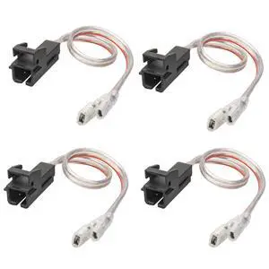 Door Speaker Wiring Harness Replacement for Chevy GMC Silverado Sierra 1995-2009, Buick 1995-2006, Cadillac 1988-1999 Install Aftermarket Audio Speaker Wire Cable 4 PCS Door Speaker Wiring Harness Replacement for Chevy GMC Silverado Sierra 1995-2009, Buick 1995-2006, Cadillac 1988-1999 Install Aftermarket Audio Speaker Wire Cable 4 PCS