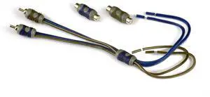 46KISL K-Series Interconnect, Speaker Wire to RCA Adapter 46KISL K-Series Interconnect, Speaker Wire to RCA Adapter