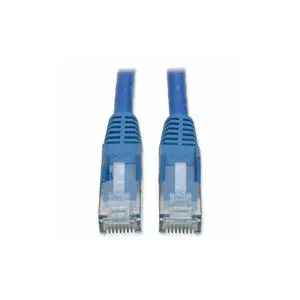 Cat6 Gigabit Snagless Molded UTP Patch Ethernet Cable, RJ45 Male-to-Male Cable, Blue, 7 Feet / 2.1 Meters, Lifetime Warranty (N201-007-BL) Cat6 Gigabit Snagless Molded UTP Patch Ethernet Cable, RJ45 Male-to-Male Cable, Blue, 7 Feet / 2.1 Meters, Lifetime Warranty (N201-007-BL)