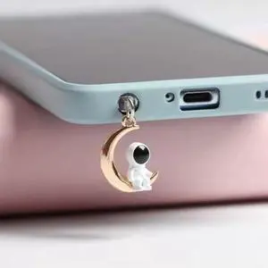 Gold Cute Astronaut Dust Plug Charm Cute Charge Port Anti Dust Plug USB Type C Plug for Earphone Jack Stopper Cap Penda X5m2, Cell Phone Anti-Dust Plugs, Maintenance, Upkeep and Repairs Gold Cute Astronaut Dust Plug Charm Cute Charge Port Anti Dust Plug USB Type C Plug for Earphone Jack Stopper Cap Penda X5m2, Cell Phone Anti-Dust Plugs, Maintenance, Upkeep and Repairs