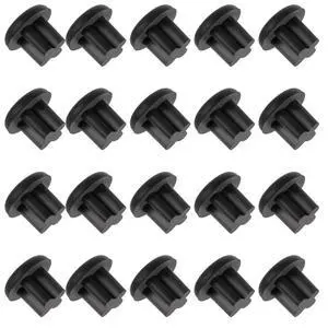 20PCS Rubber Dust Plugs Caps 3.5mm Anti-Dust Headphone Jack Dust Plugs Cover for Mobile Phone Laptop Desktop Computer Earphone (Black) 20PCS Rubber Dust Plugs Caps 3.5mm Anti-Dust Headphone Jack Dust Plugs Cover for Mobile Phone Laptop Desktop Computer Earphone (Black)