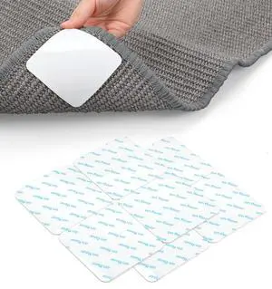 8 Pcs Non Slip Tablecloth, Transparent Square Non-Slip Pads, Waterproof Self-Adhesive Design, for Dining Table, Coffee Table, Kitchen Countertop, Rug 8 Pcs Non Slip Tablecloth, Transparent Square Non-Slip Pads, Waterproof Self-Adhesive Design, for Dining Table, Coffee Table, Kitchen Countertop, Rug