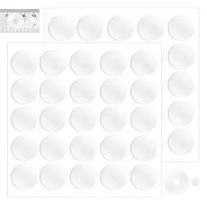 50 Pcs Non-Slip Silicone Grips for Quilt Templates Anti-Skid Adhesive Rings Sewing Ruler Grip Stickers Adhesive Backing Grips for Quilting Rulers (50 Large and 50 Small) 50 Pcs Non-Slip Silicone Grips for Quilt Templates Anti-Skid Adhesive Rings Sewing Ruler Grip Stickers Adhesive Backing Grips for Quilting Rulers (50 Large and 50 Small)
