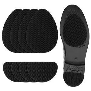 Shoe Grips on Bottom of Shoes, 8 Pcs Non Slip Shoe Pads Self-Adhesive Sole Protector for High Heels & Flats Anti Slip Shoes Grips Stickers to Reduce Noise (Black) Shoe Grips on Bottom of Shoes, 8 Pcs Non Slip Shoe Pads Self-Adhesive Sole Protector for High Heels & Flats Anti Slip Shoes Grips Stickers to Reduce Noise (Black)
