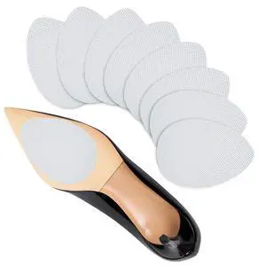 Non-Slip Shoes Pads, Semitransparent Self-Adhesive Shoe Grips on Bottom of Shoes, High Heels Anti-Skid Shoe Grips Stickers, Silicone Shoe Sole Protectors (Clear 8PCS) Non-Slip Shoes Pads, Semitransparent Self-Adhesive Shoe Grips on Bottom of Shoes, High Heels Anti-Skid Shoe Grips Stickers, Silicone Shoe Sole Protectors (Clear 8PCS)