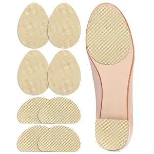 Non Slip Shoe Pads Shoe Grips on Bottom of Shoes Silica Gel Anti Slip Grips for Shoes Self-Adhesive Shoe Sole Protectors for Man Women, Noise Reduction, Easy to Use (2 Beige) Non Slip Shoe Pads Shoe Grips on Bottom of Shoes Silica Gel Anti Slip Grips for Shoes Self-Adhesive Shoe Sole Protectors for Man Women, Noise Reduction, Easy to Use (2 Beige)