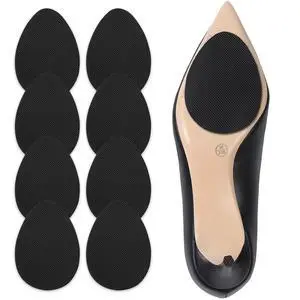 Non Slip Shoe Pads Grips for Bottom of Shoes, Premium Silicone Self Adhesive Anti Slip Shoe Grips Stickers, High Heels Non Skid Sole Protectors Non Slip Shoe Pads Grips for Bottom of Shoes, Premium Silicone Self Adhesive Anti Slip Shoe Grips Stickers, High Heels Non Skid Sole Protectors