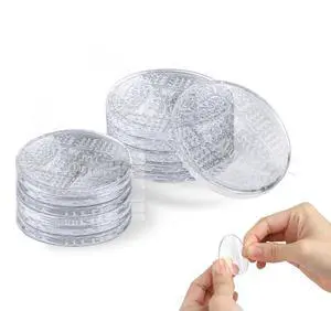 Non Slip Furniture Pads, 12 PCS Clear Anti Skid Furniture Grippers Non Slip Furniture Pads, 12 PCS Clear Anti Skid Furniture Grippers