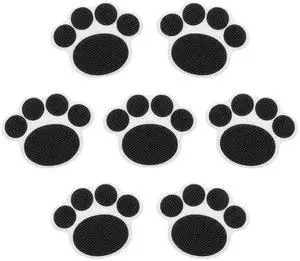 10 Pack of Bathtub Non Slip Stickers, Shower Floor Anti Slip Sticky Grips, Bathroom Decals, Paw Print, Small Size 10 Pack of Bathtub Non Slip Stickers, Shower Floor Anti Slip Sticky Grips, Bathroom Decals, Paw Print, Small Size