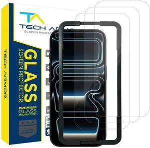 for iPhone 17 Pro Screen Protector Glass 6.3 inch - Ballistic Tempered, Case Friendly, Easy Install, Sensor Protection, HD, 9H Hardness iPhone Screen Protector 17 pro, 3 Pack for iPhone 17 Pro Screen Protector Glass 6.3 inch - Ballistic Tempered, Case Friendly, Easy Install, Sensor Protection, HD, 9H Hardness iPhone Screen Protector 17 pro, 3 Pack