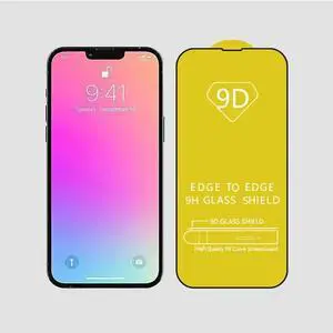 9D Tempered Glass Screen Protector compatible with iPhone 14pro, Edge to Edge 9H Glass Shield, 6.1In 9D Tempered Glass Screen Protector compatible with iPhone 14pro, Edge to Edge 9H Glass Shield, 6.1In