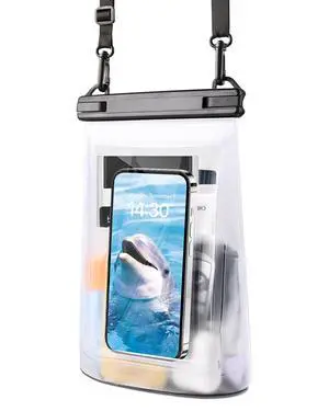 Waterproof Phone Pouch Large Capacity, Floating Dry Bag for 6.9" Phones Waterproof Phone Pouch Large Capacity, Floating Dry Bag for 6.9" Phones